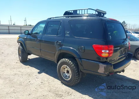 2001 Toyota Sequoia Sr5 V8 from USA, damaged, VIN 5TDBT44A21S012191